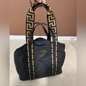 Versace Parfum Medusa Faux Leather Shopping
Tote Shoulder Bag